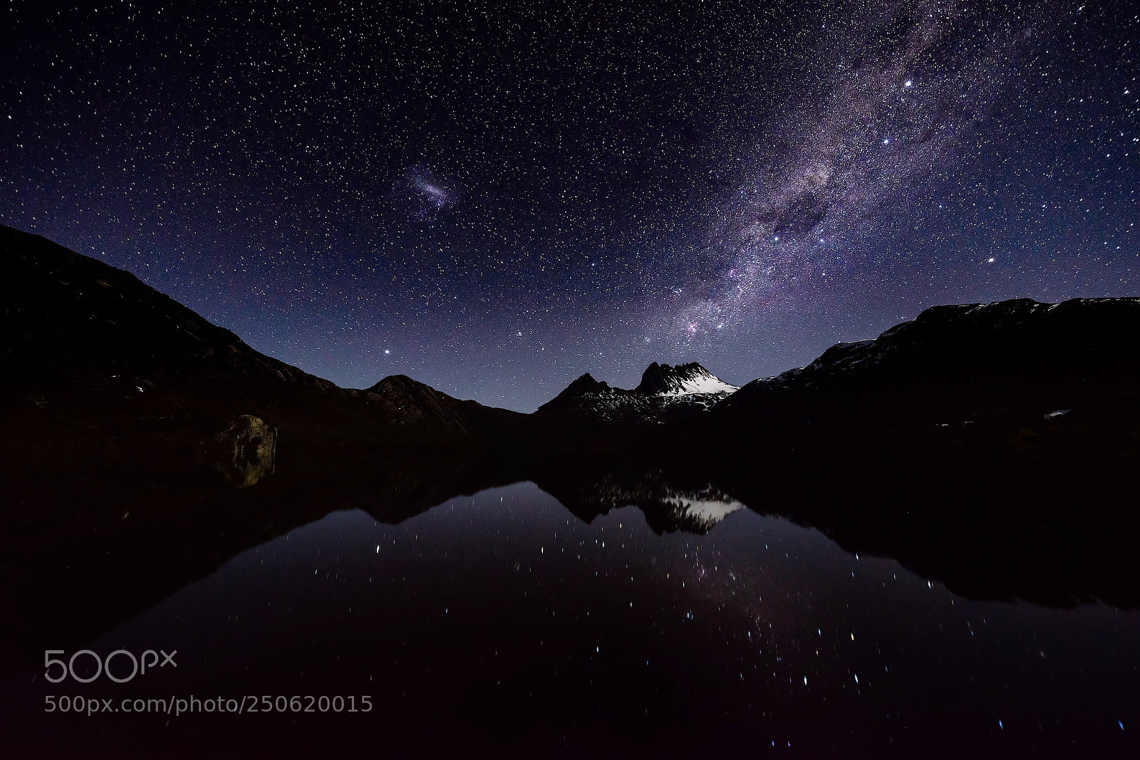 Nikon D800 sample photo. Cradle mountain, night photography
