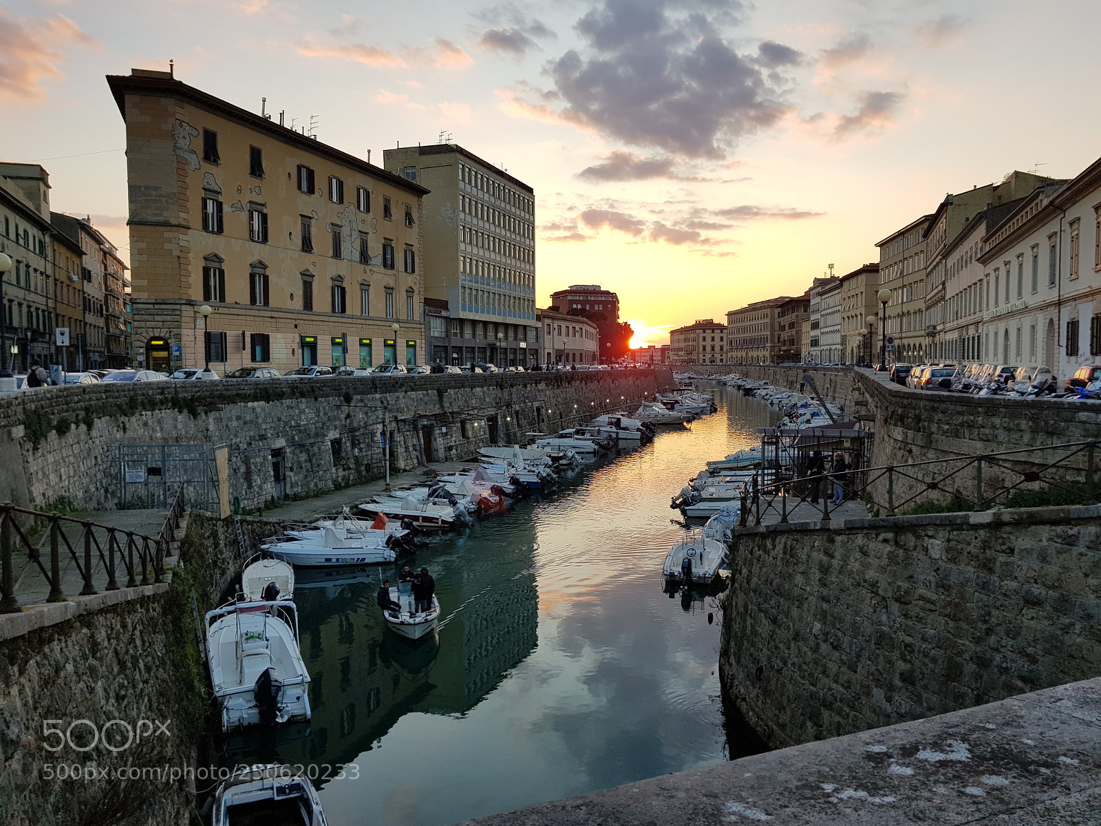 Samsung Galaxy S8 sample photo. Sunset livorno photography