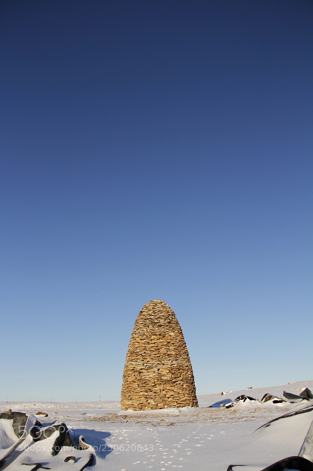 Canon EOS 7D sample photo. Stone cairn commemorating the photography