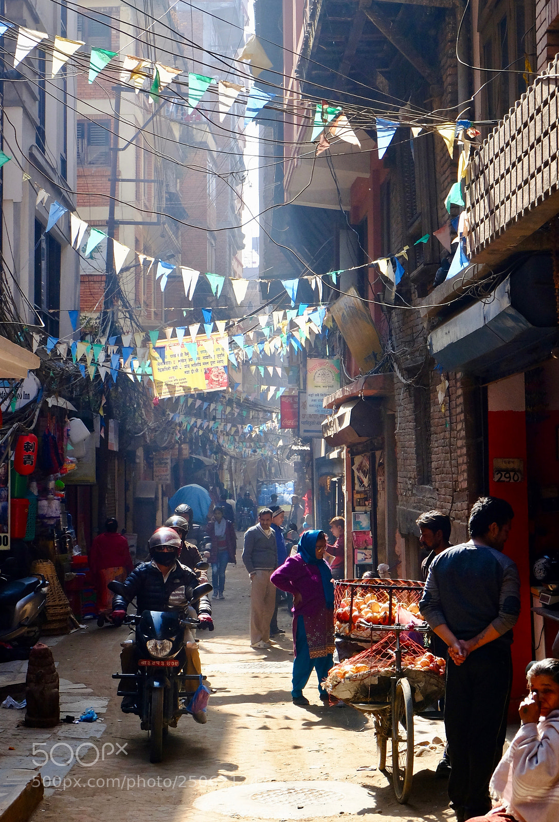 Fujifilm X-T10 sample photo. Kathmandu street photography