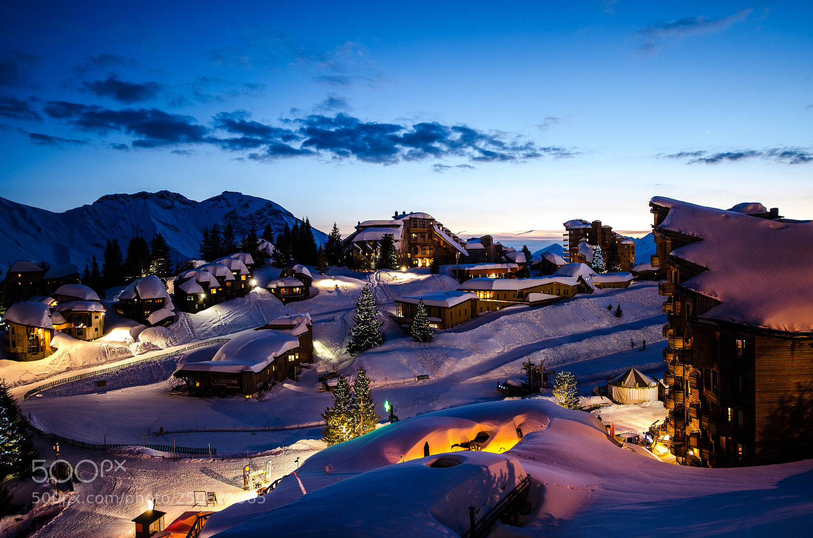 Nikon D7000 sample photo. Avoriaz photography