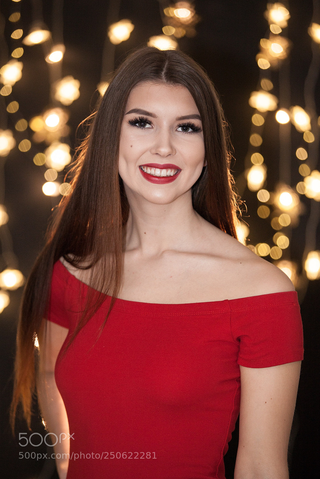 Canon EOS 5D Mark II sample photo. Christmas portrait photography