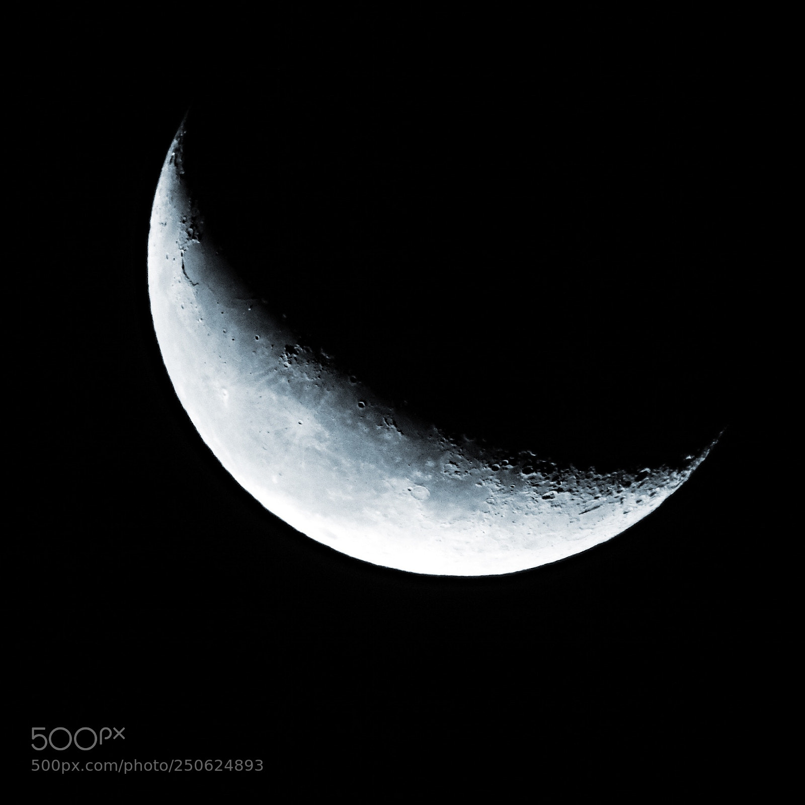 Nikon Coolpix P900 sample photo. Crescent moon  photography