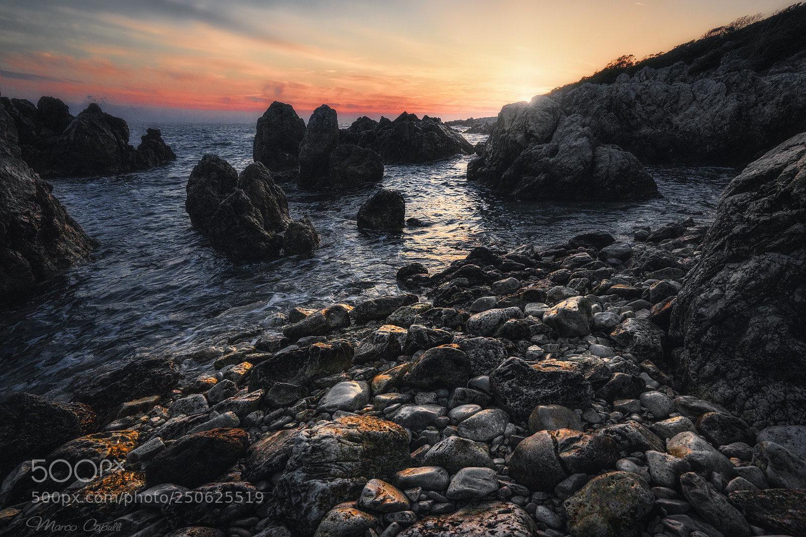 Sony a7R II sample photo. Punta rossa marzo web photography