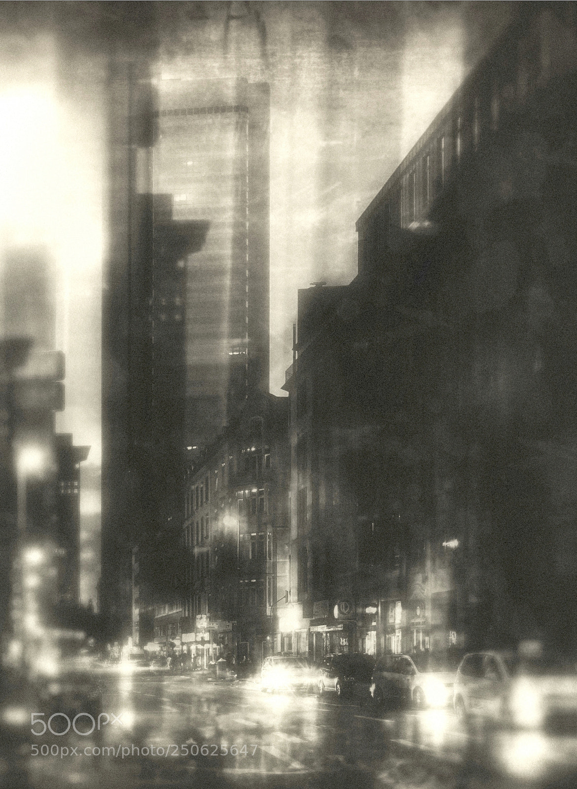 Sony SLT-A58 sample photo. City black and white photography
