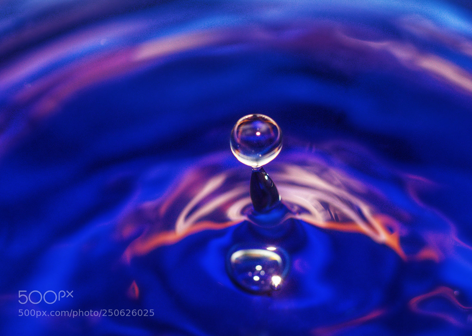 Canon EOS 1200D (EOS Rebel T5 / EOS Kiss X70 / EOS Hi) sample photo. First try water drop photography