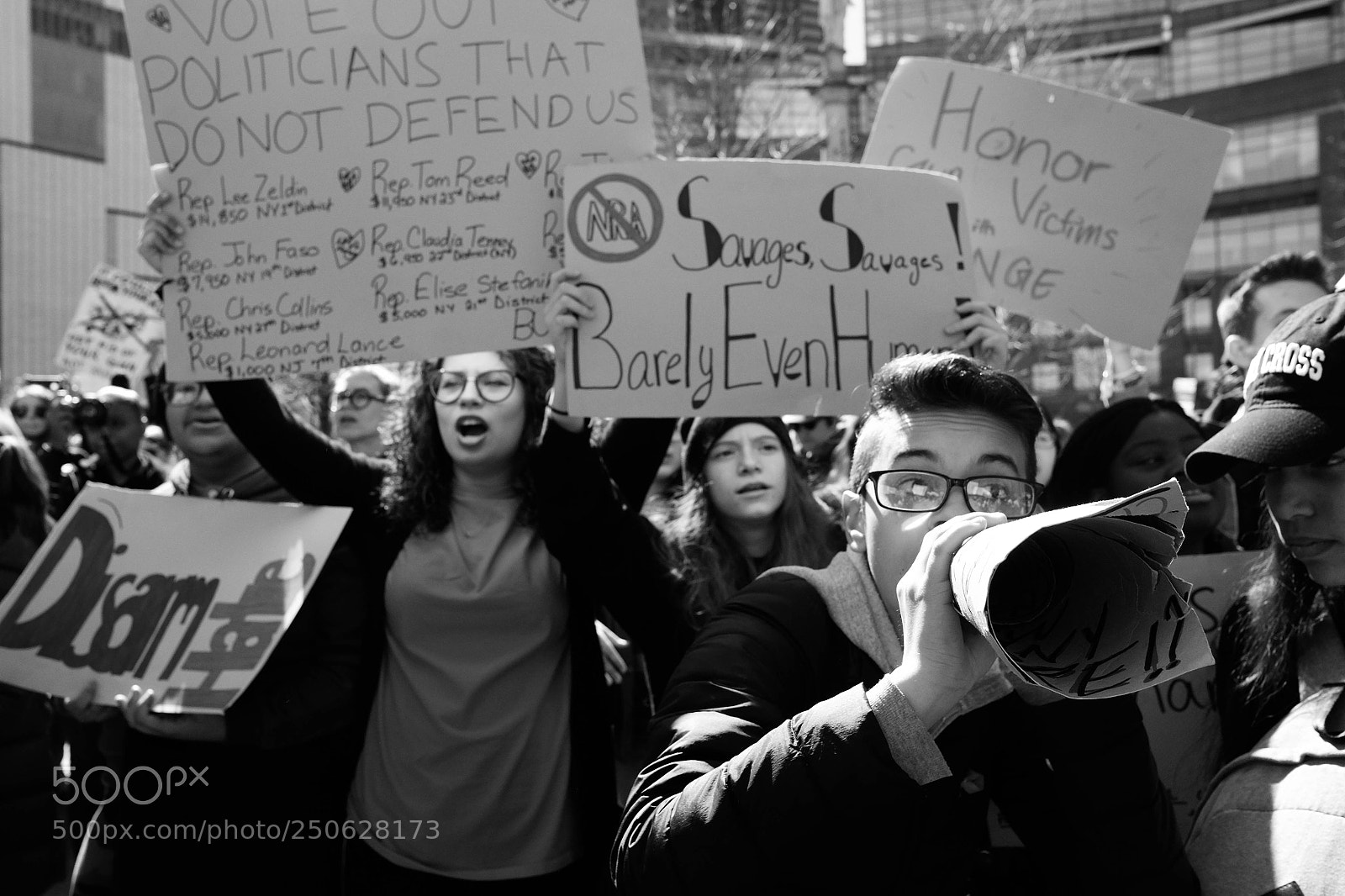 Fujifilm X-E2S sample photo. March for our lives photography