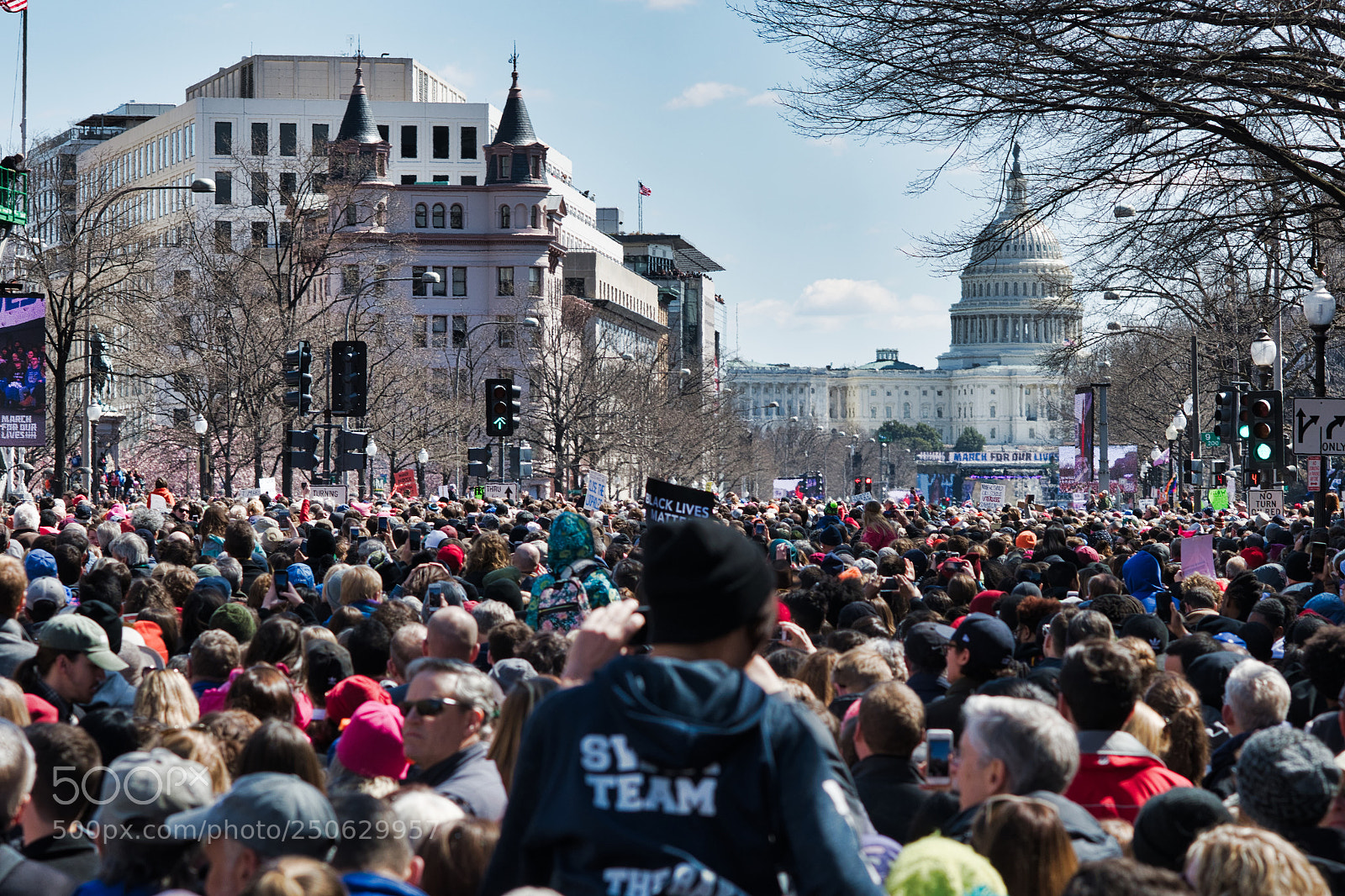 Nikon D500 sample photo. March for life photography