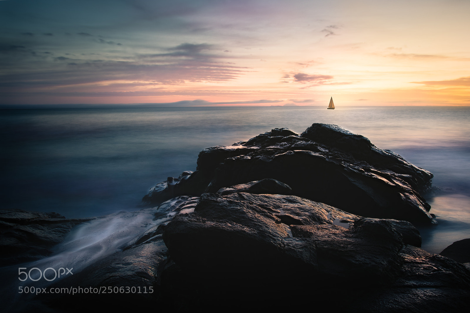 Canon EOS 7D Mark II sample photo. Sail into the sunset photography