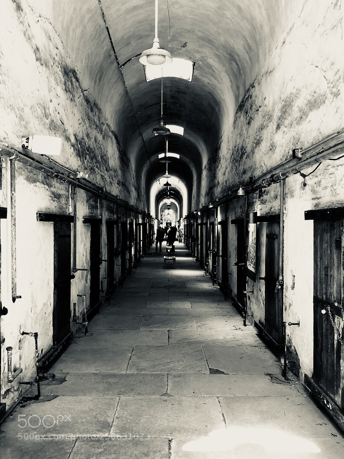 Apple iPhone X sample photo. Eastern state penitentiary photography