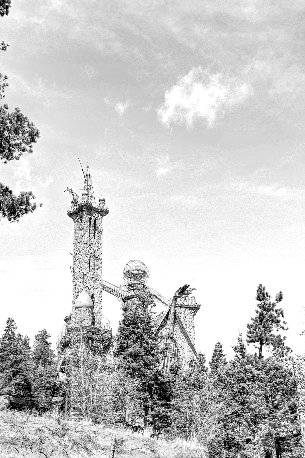 Canon EOS 60D sample photo. Bishopcastle b&w natural photography