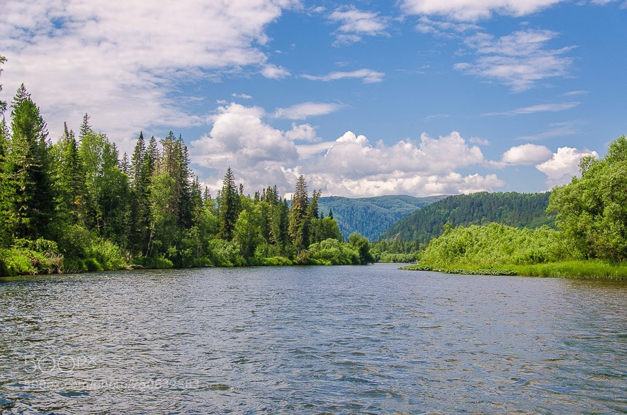 Nikon D7000 sample photo. The siberian river photography
