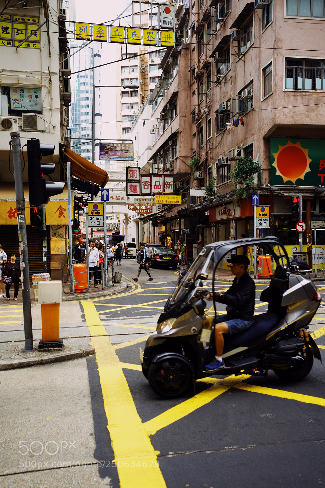 Sony a9 sample photo. Scooter photography