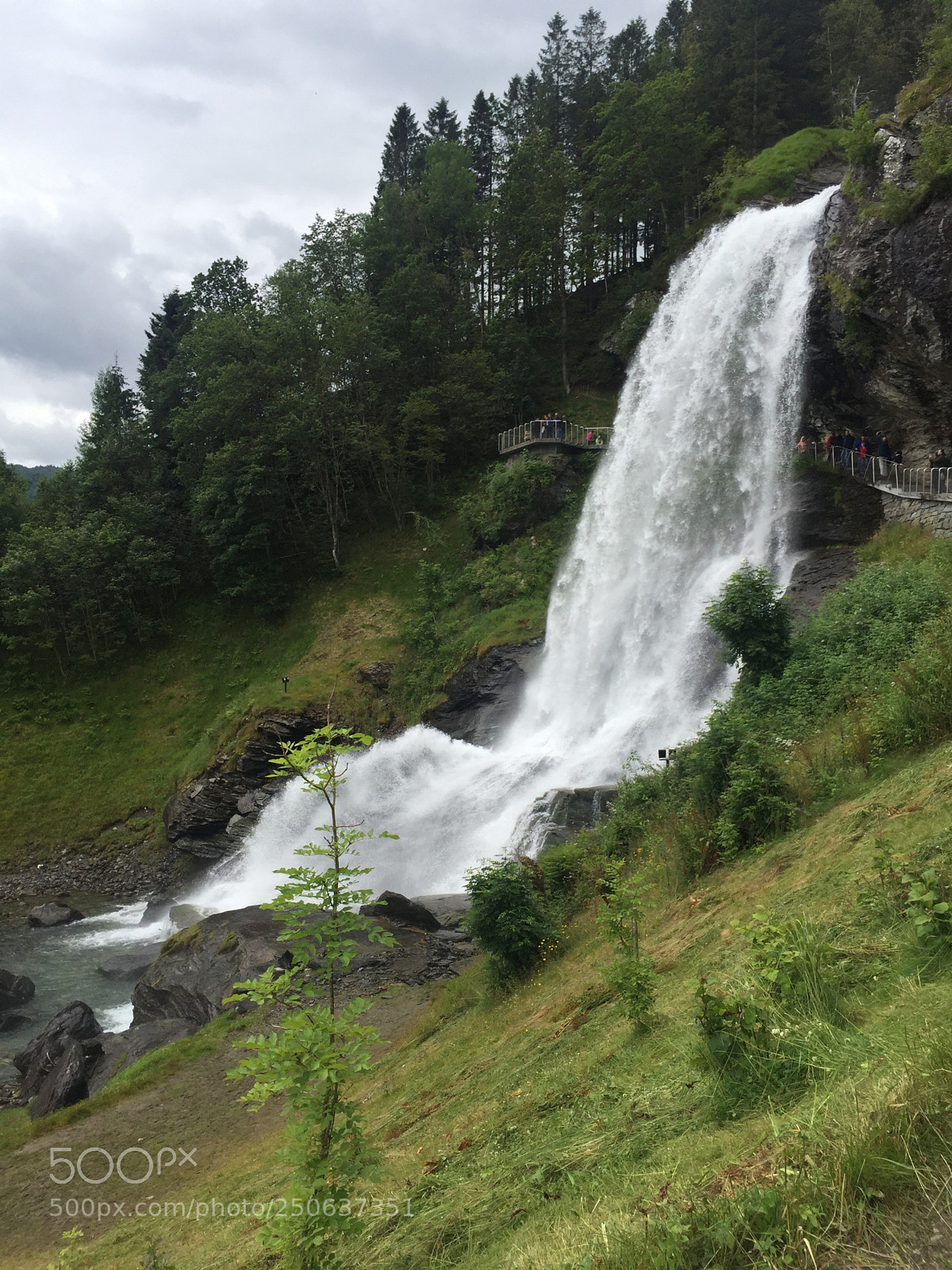 Apple iPhone 6 sample photo. Norway waterfall photography