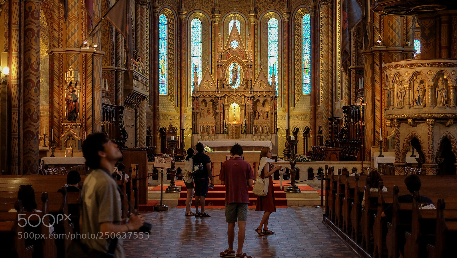 Fujifilm X-A1 sample photo. Matthias church photography