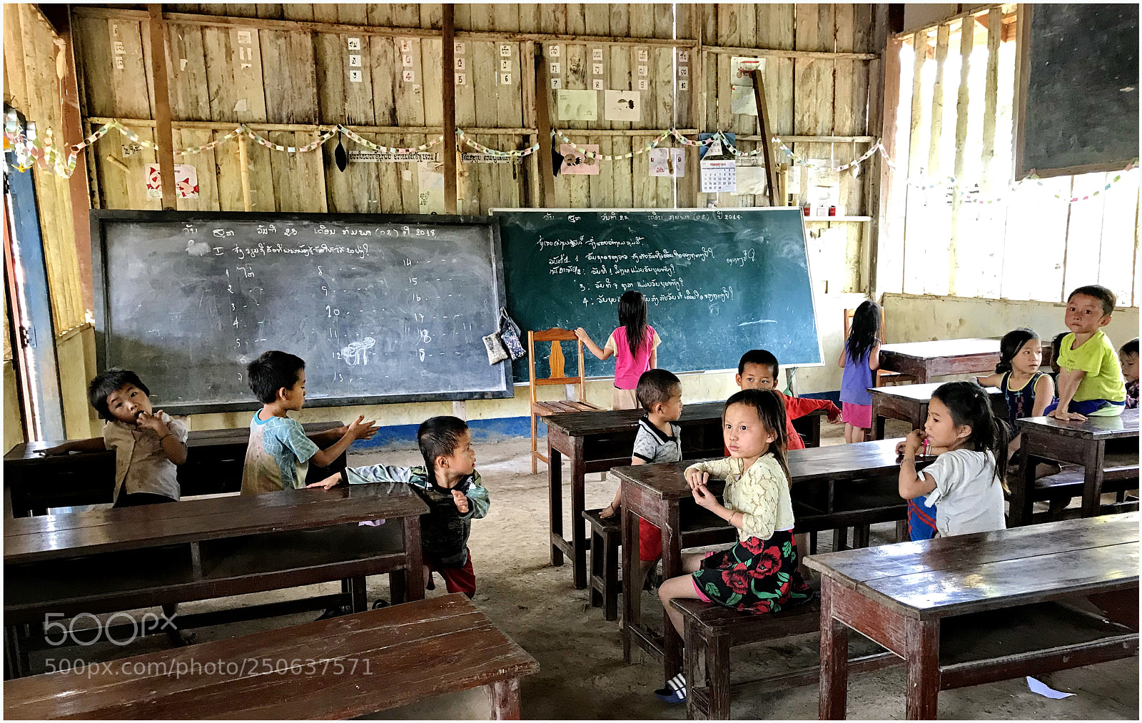 Apple iPhone 7 Plus sample photo. Classroom at ban na photography