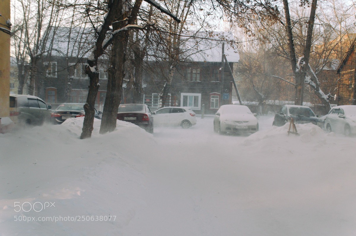 Nikon D7000 sample photo. Пурга photography