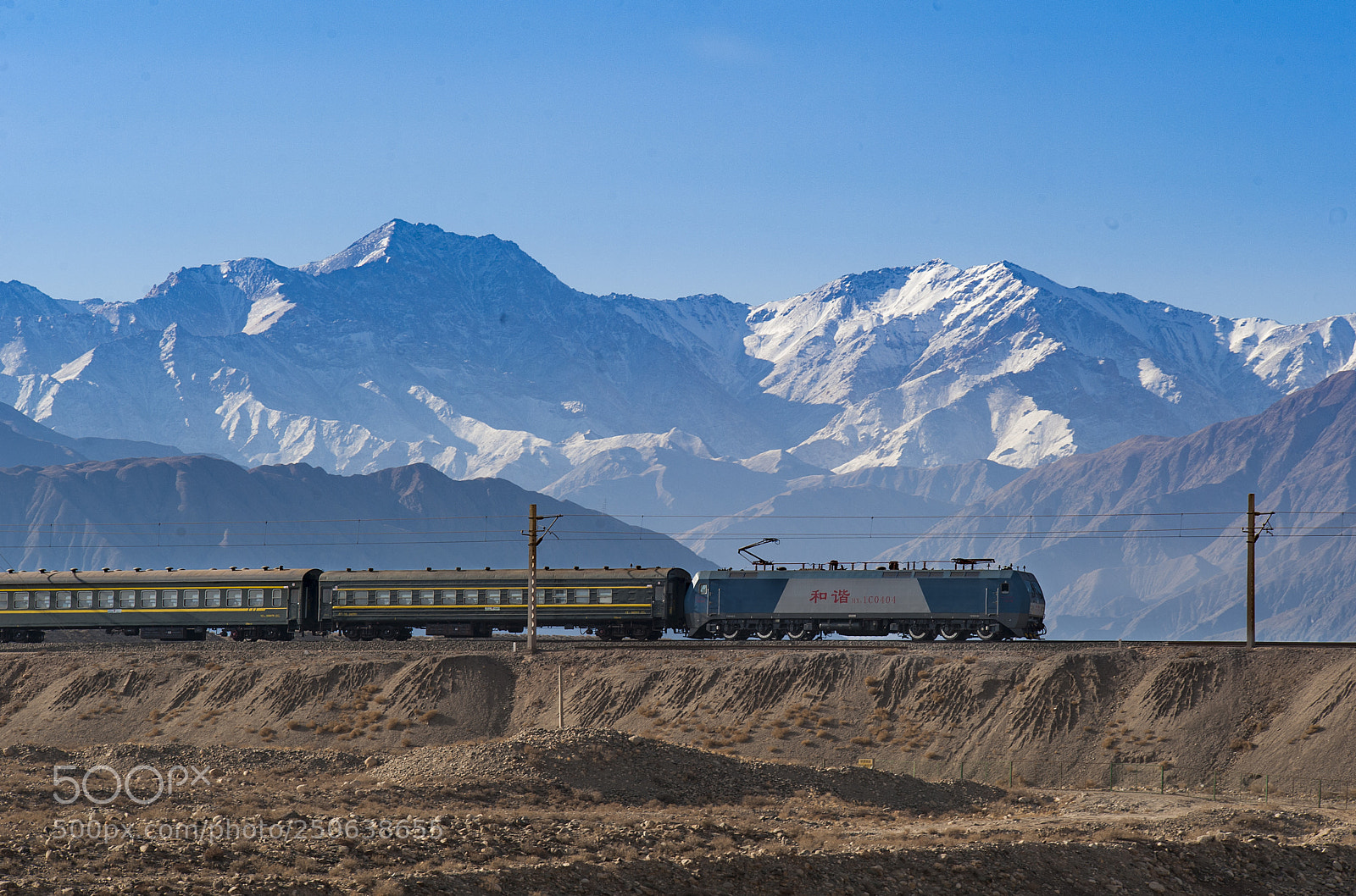 Nikon D3 sample photo. Beneath mont. qilian photography