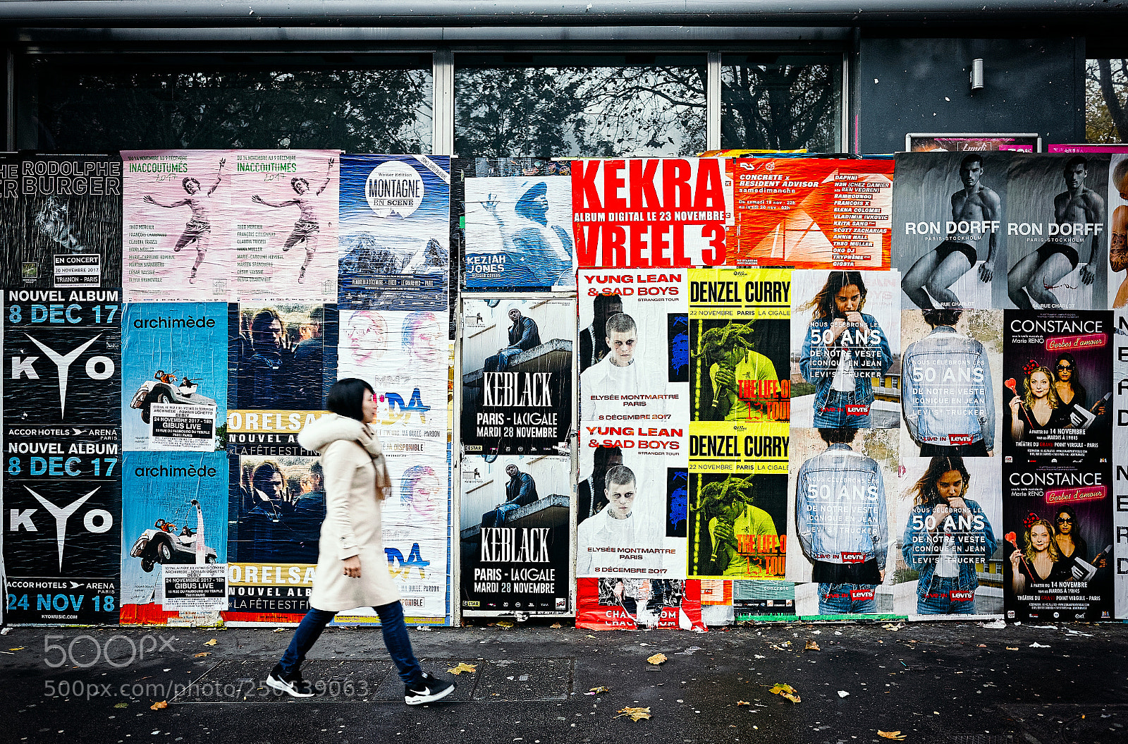 Ricoh GR II sample photo. Street posters photography