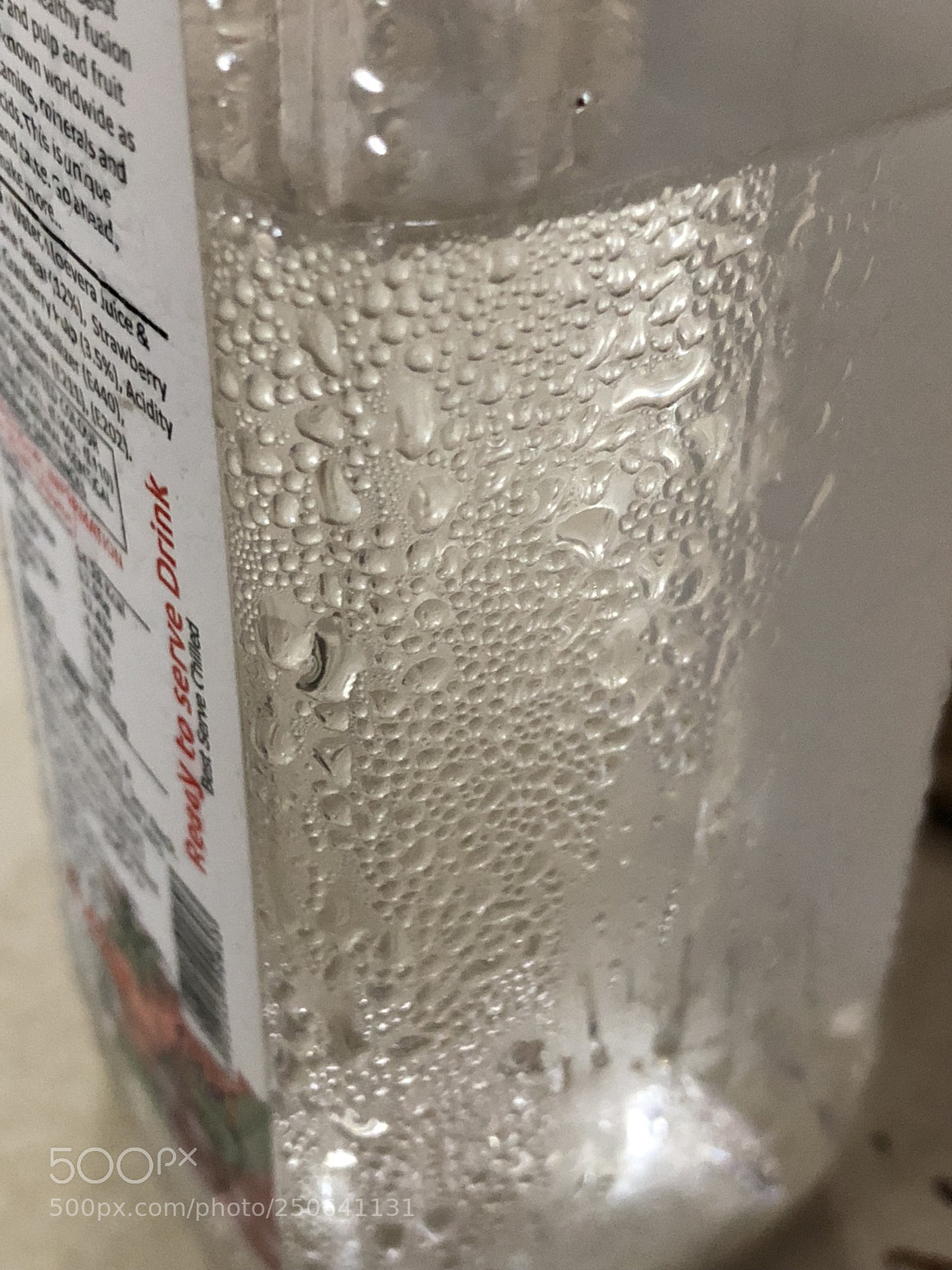 Apple iPhone X sample photo. Just some condensed water photography
