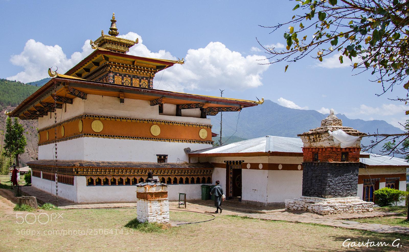 Nikon D7000 sample photo. Chimi lhakhang photography