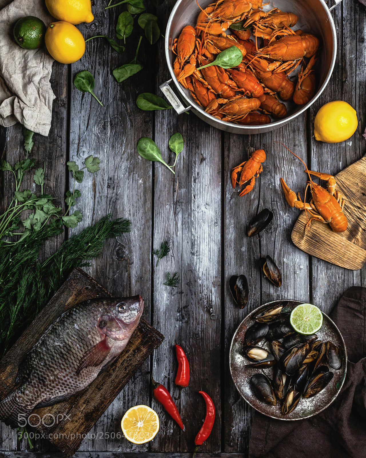 Canon EOS 5D Mark II sample photo. Fish and seafood photography