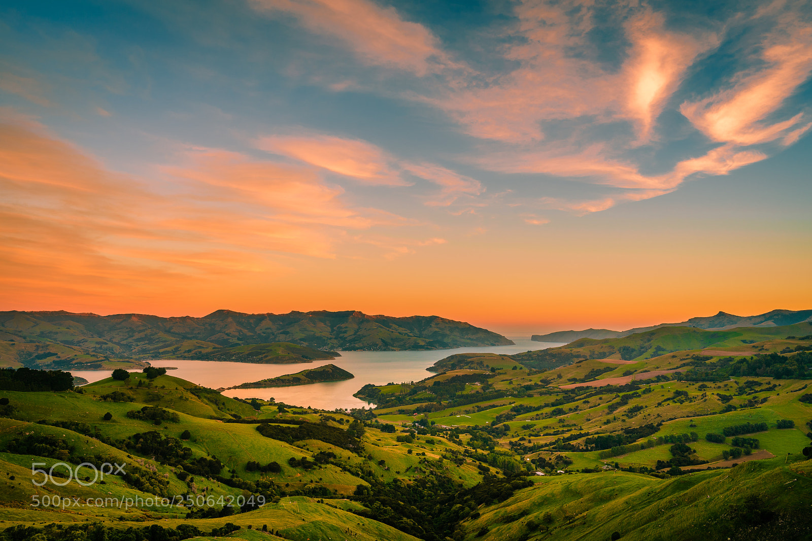 Sony a7 II sample photo. Sunset in akaroa photography