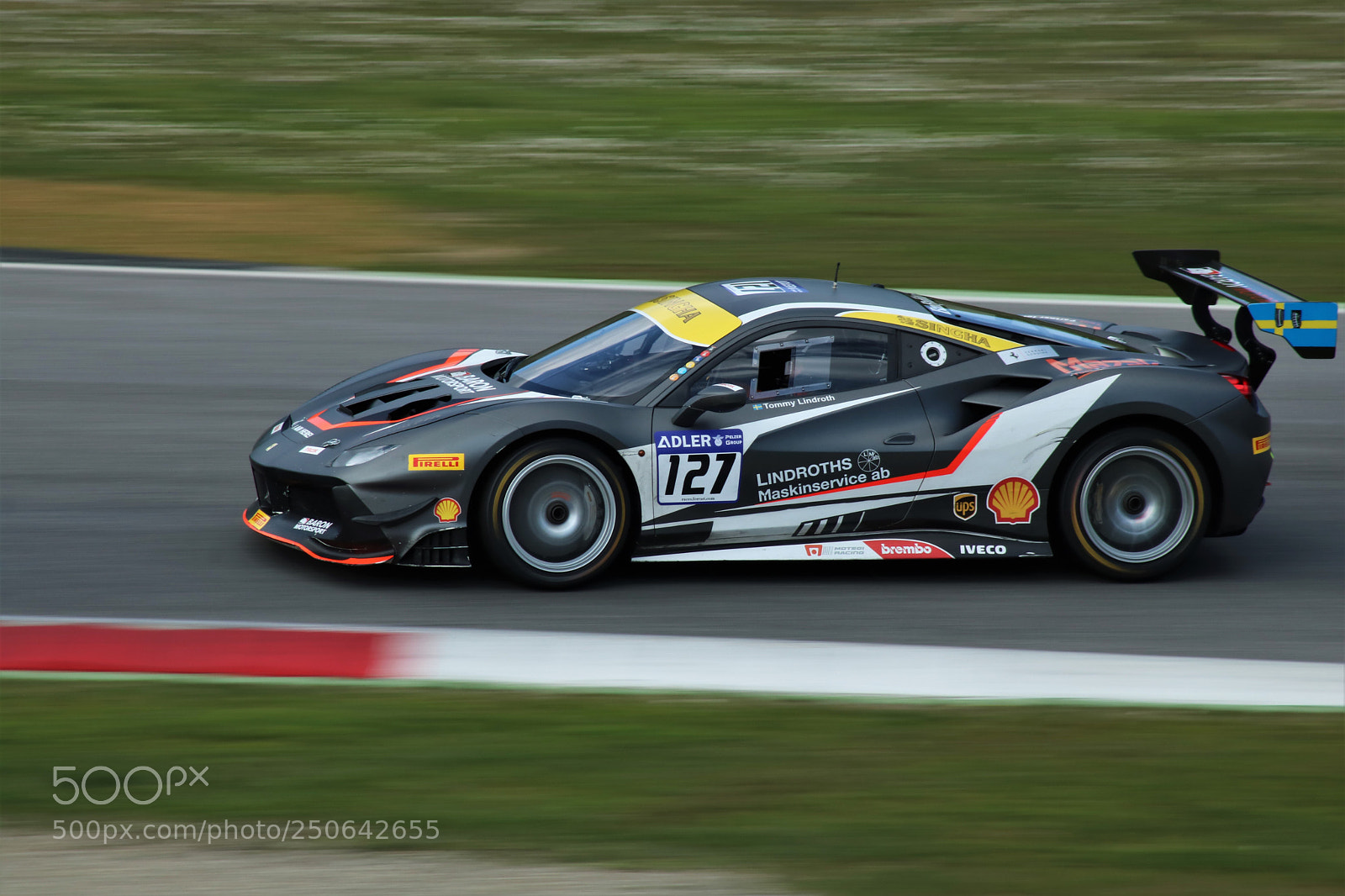 Canon EOS 760D (EOS Rebel T6s / EOS 8000D) sample photo. Ferrari488 challenge europe trofeo photography