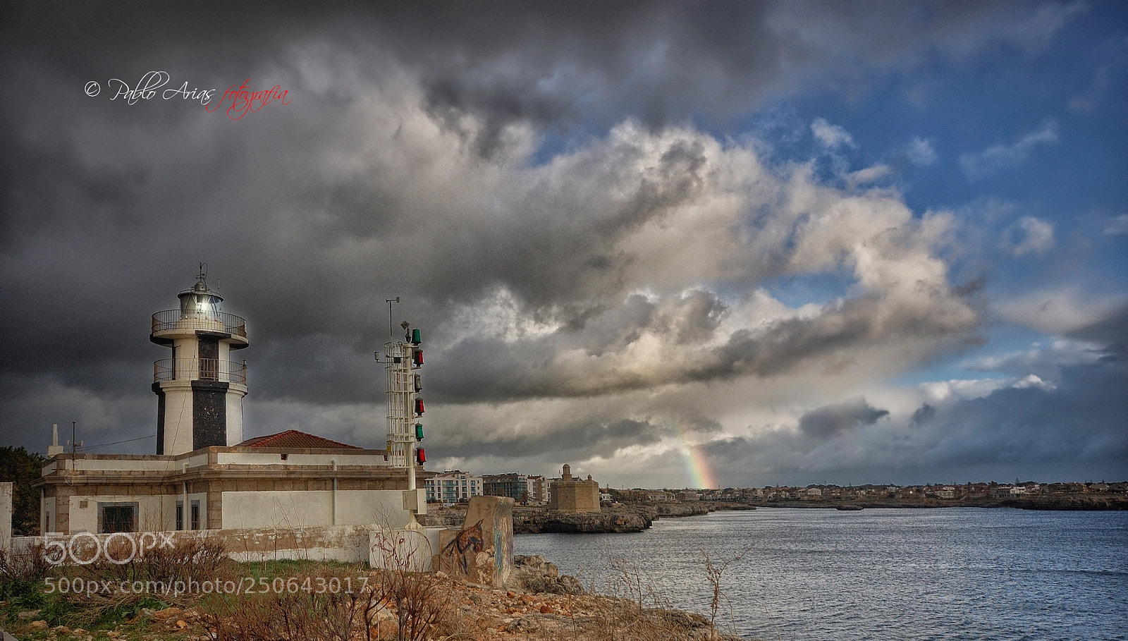 Nikon D50 sample photo. El arco iris photography