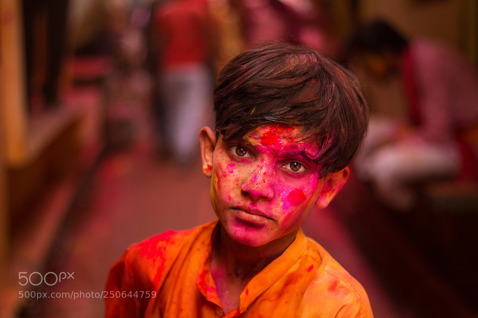 Canon EOS 700D (EOS Rebel T5i / EOS Kiss X7i) sample photo. Holi portrait photography