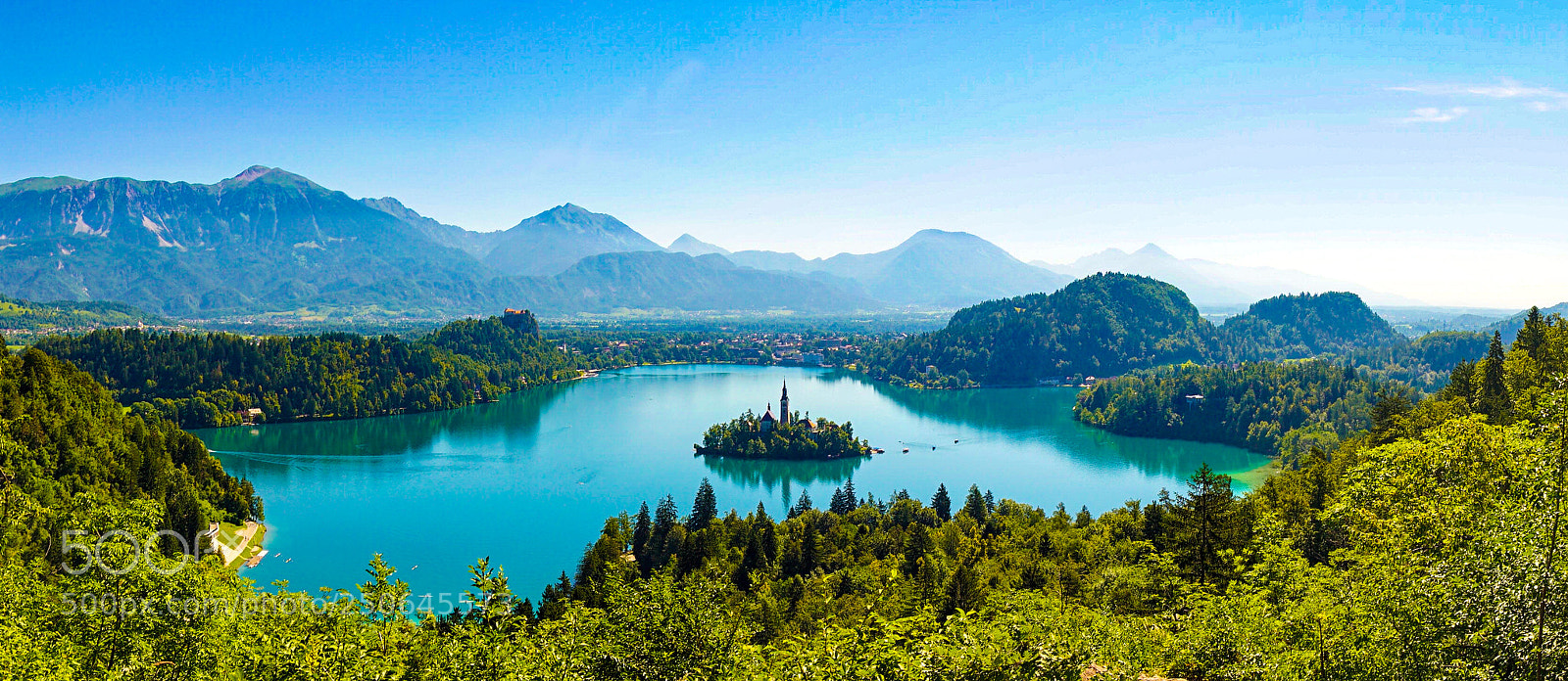Sony a5100 sample photo. View of lake bled photography
