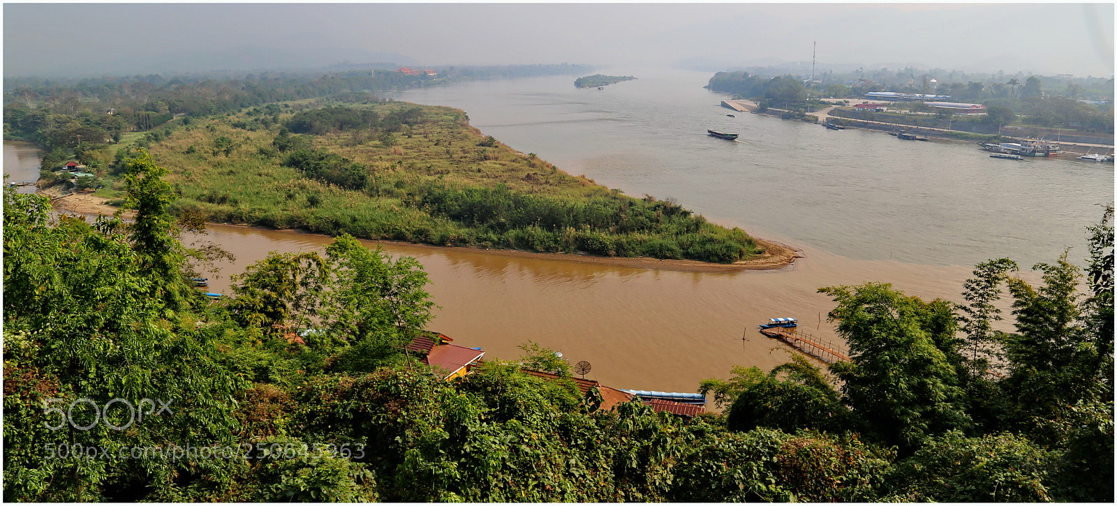 Canon EOS 6D + Canon EF 24-105mm F4L IS USM sample photo. Golden triangle thailand myanmar photography