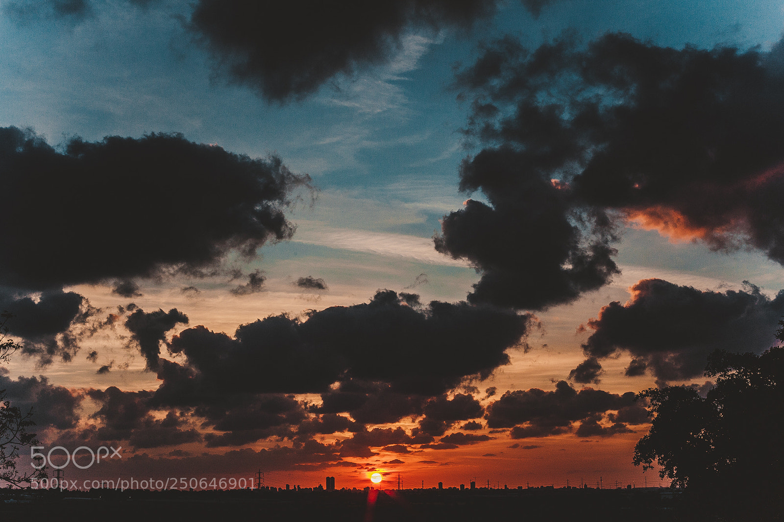 Canon EOS 5D Mark II sample photo. Sunset photography