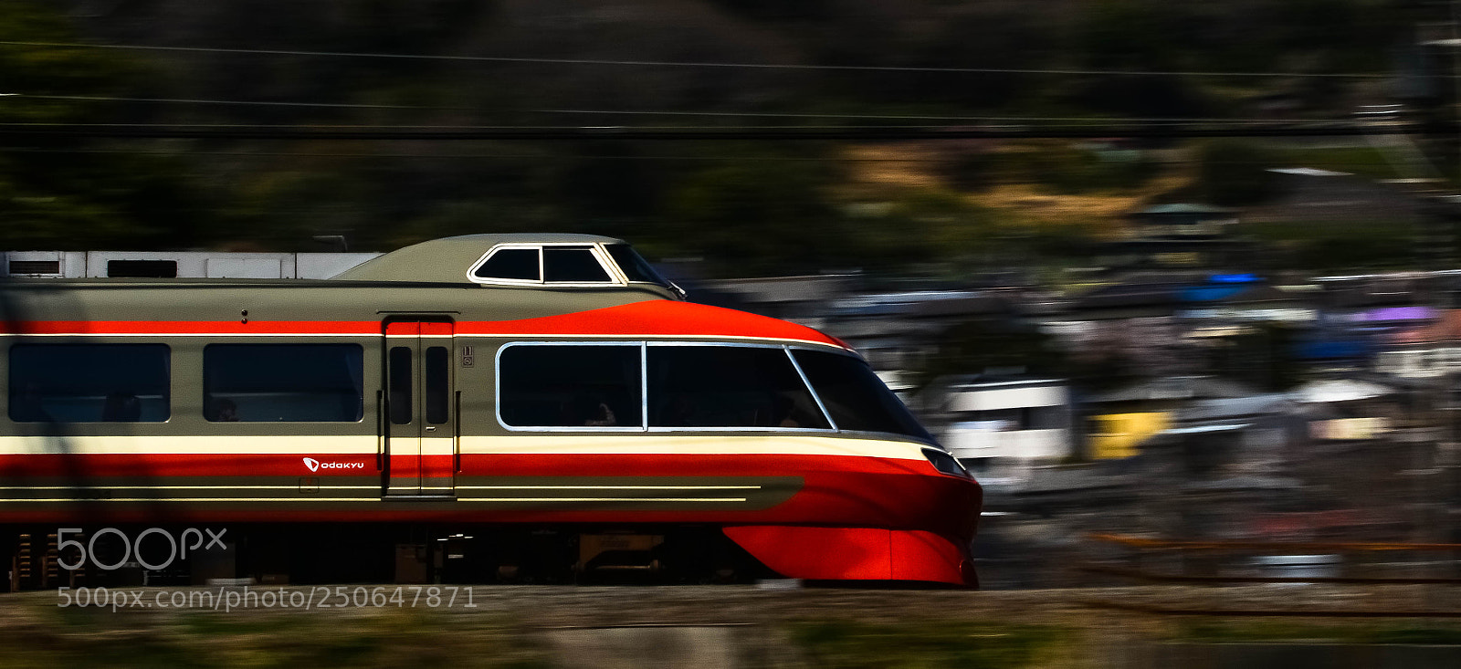 Nikon D7100 sample photo. 特急ロマンスカー・lse photography