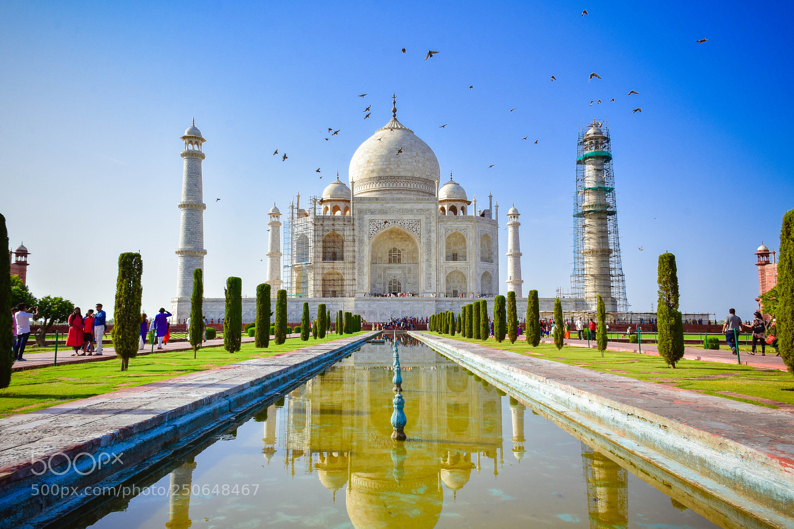 Nikon D7200 sample photo. Taj mahal photography