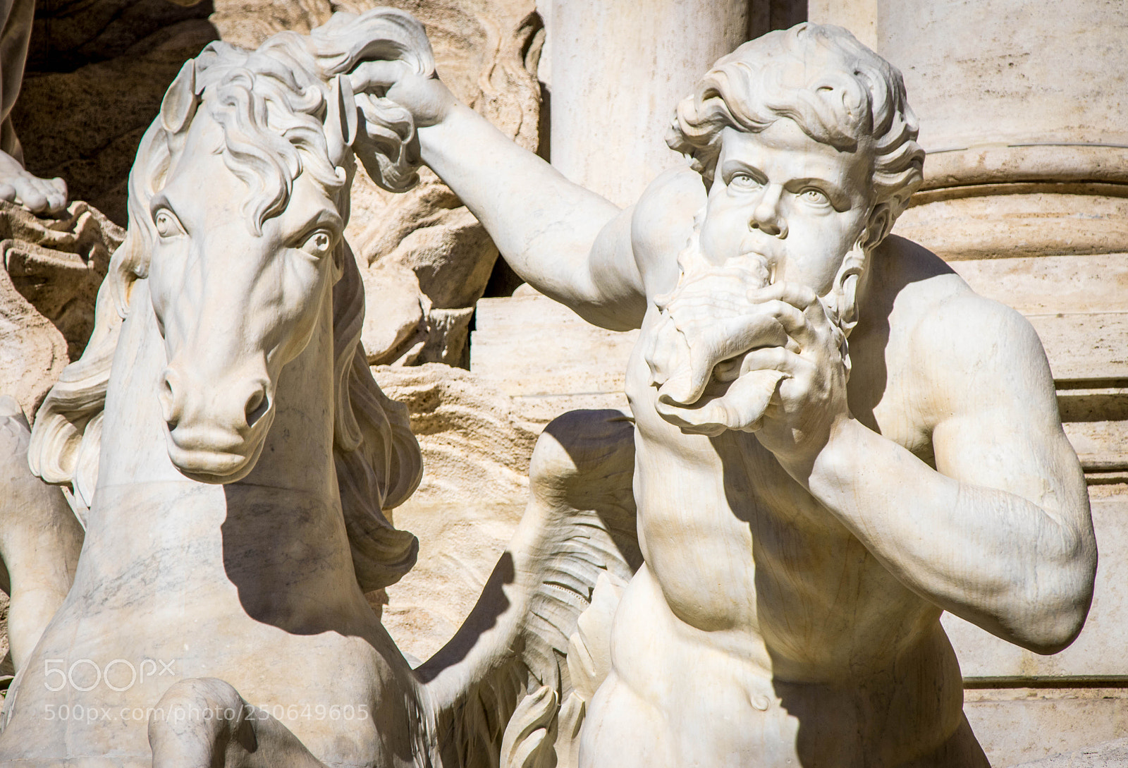 Nikon D5300 sample photo. Trevi fountain photography