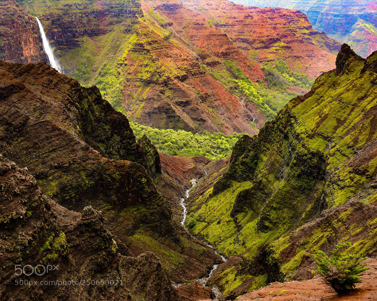 Nikon D7100 sample photo. Waimea canyon after the photography