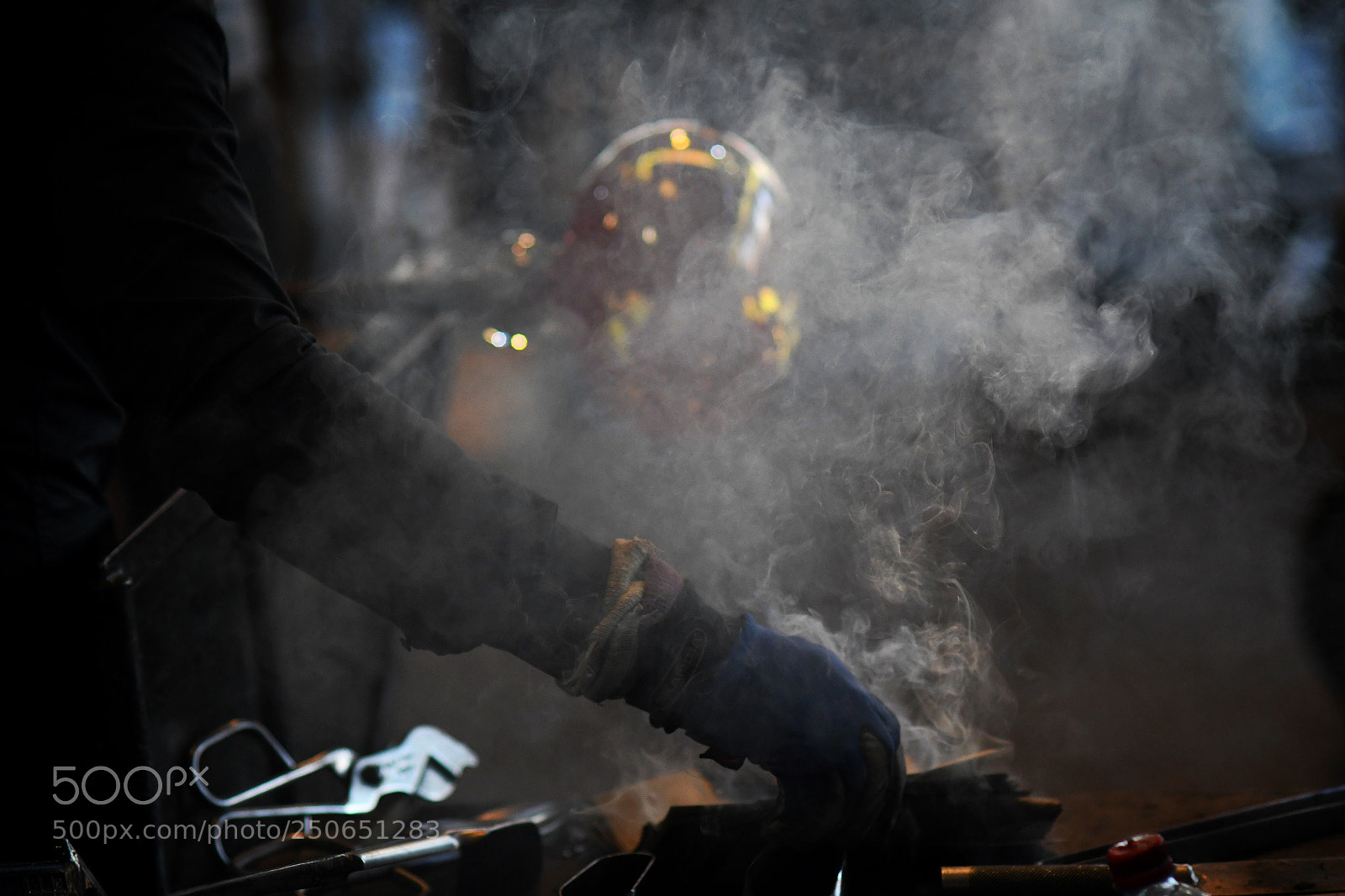 Nikon D7500 sample photo. Glass blowing photography