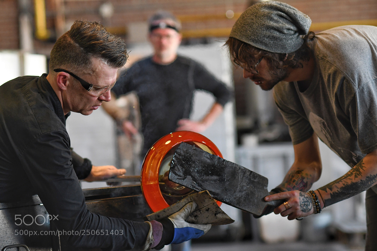 Nikon D7500 sample photo. Glass blowing photography