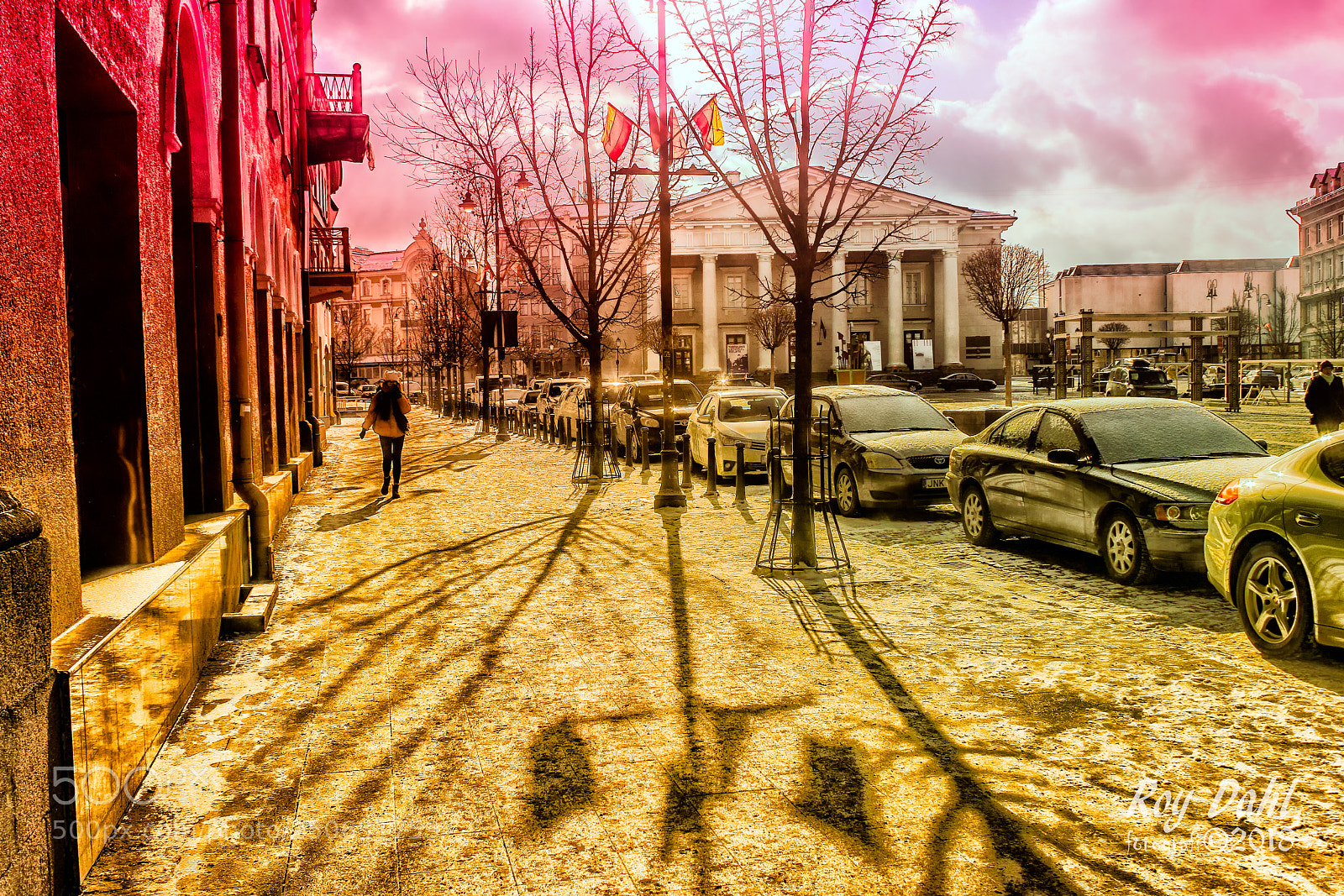 Canon EOS 70D sample photo. Town hall vilnius photography