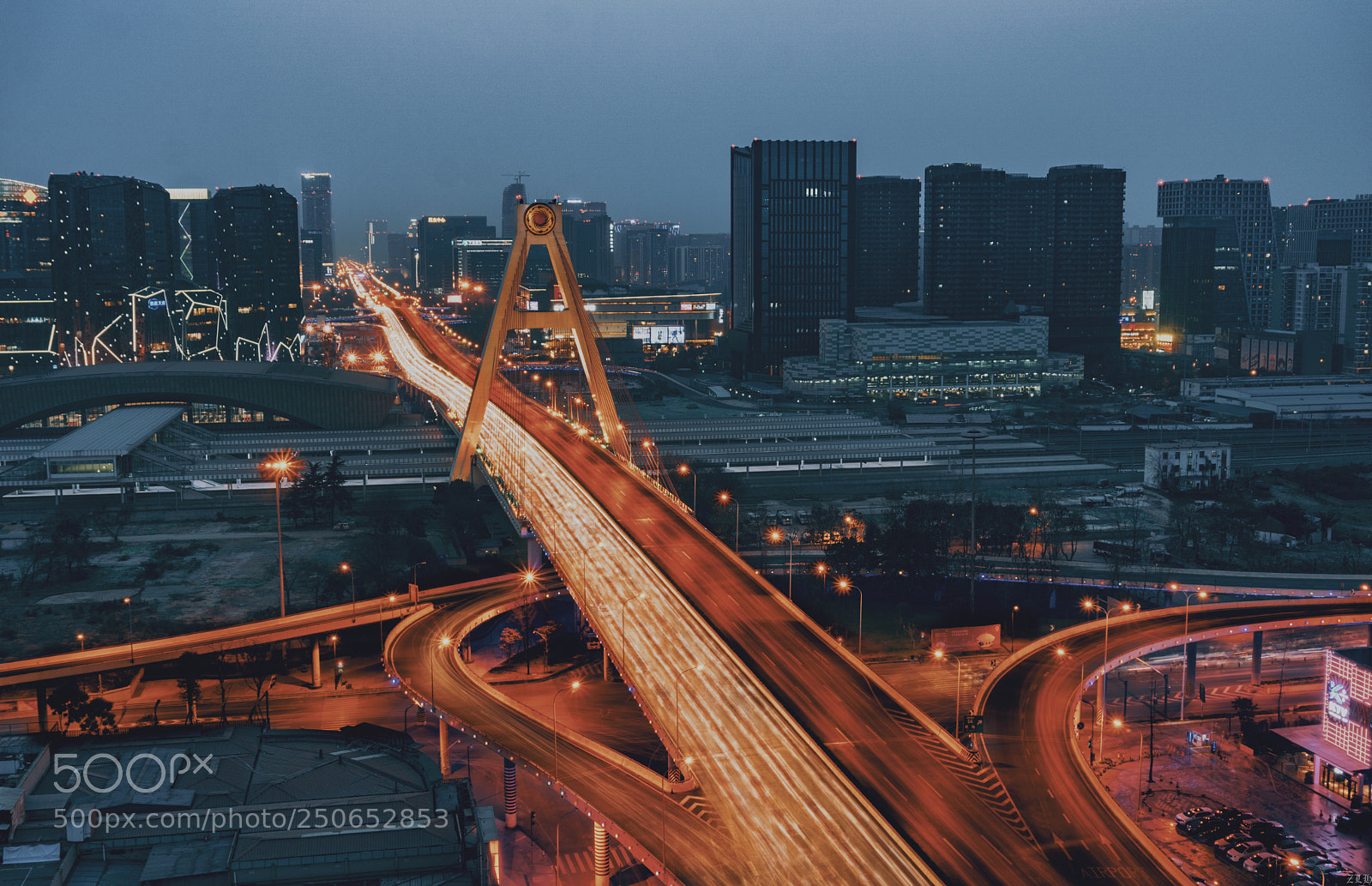 Sony a6000 sample photo. Night of cheng du photography