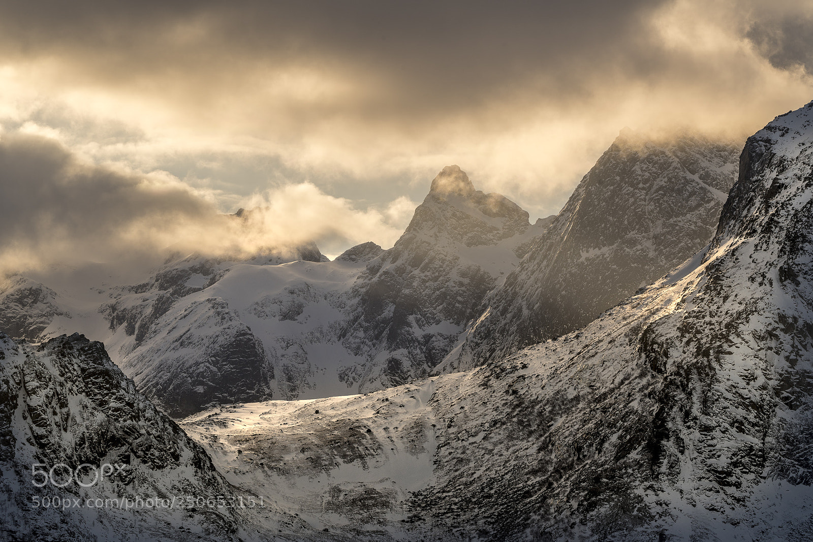 Sony a7R III sample photo. Lofoten mountain view photography