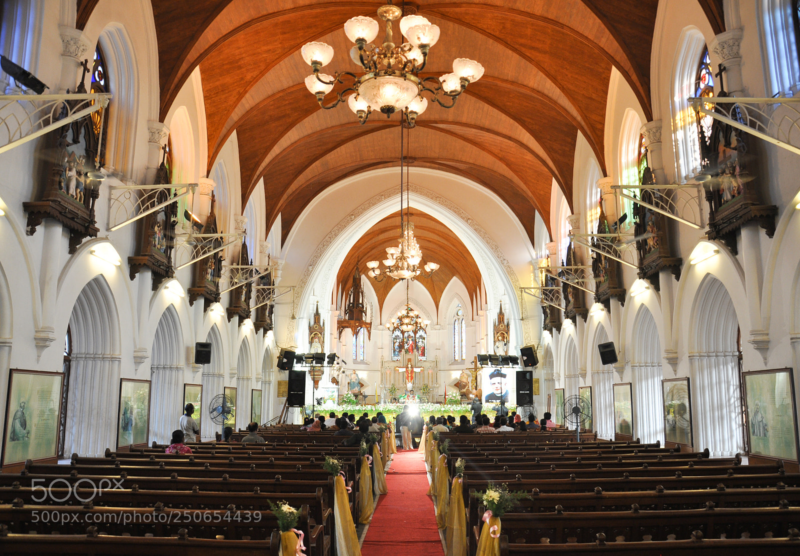 Nikon D90 sample photo. San thome church photography