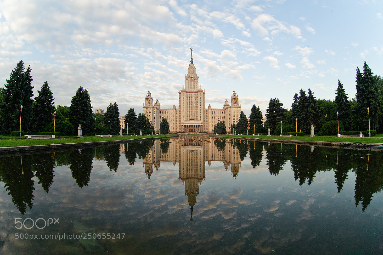 Nikon D700 sample photo. Московский университет photography