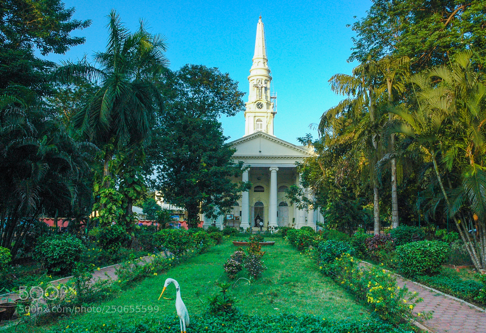 Nikon D70s sample photo. San thome church photography