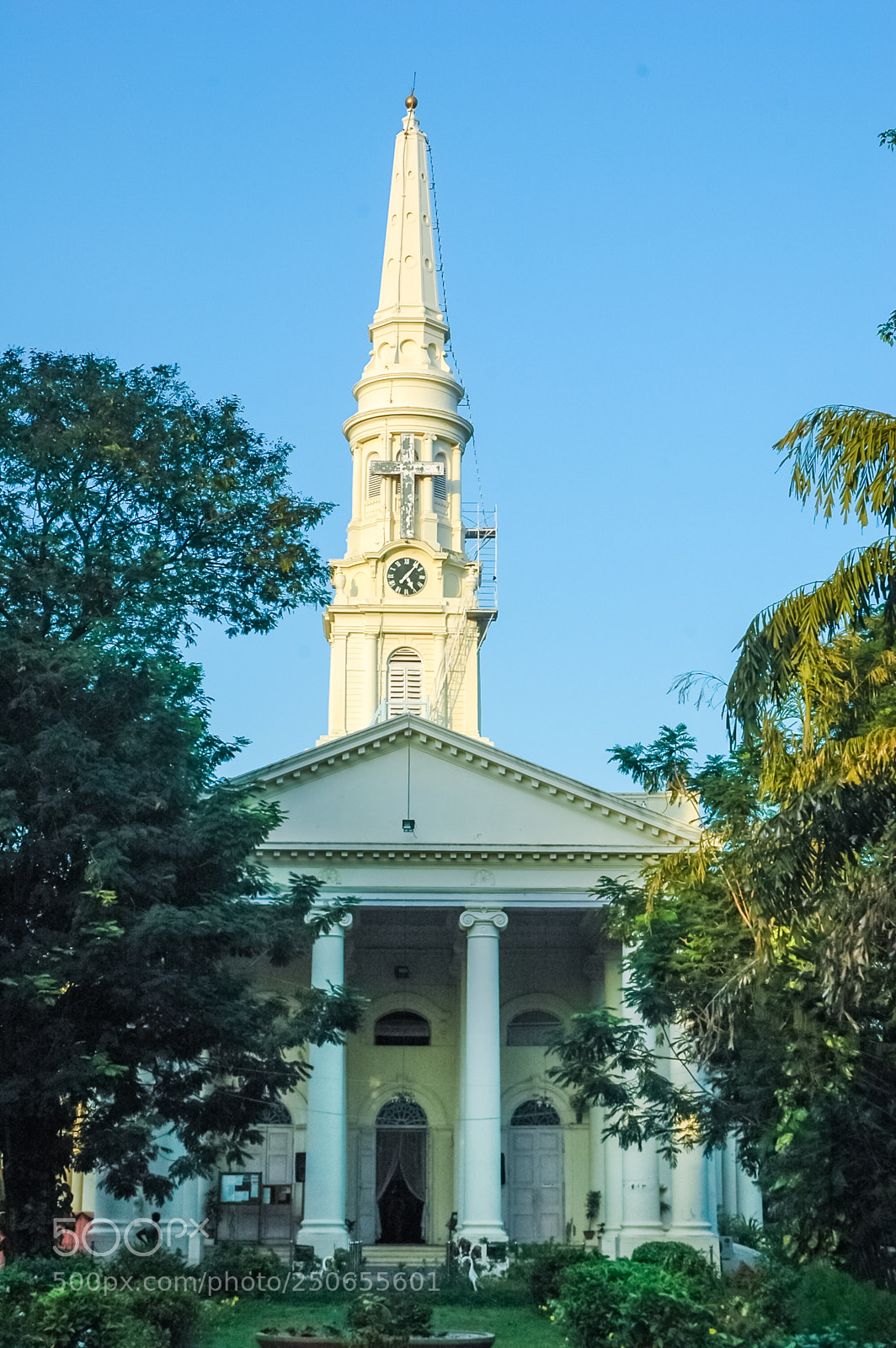 Nikon D70s sample photo. San thome church photography