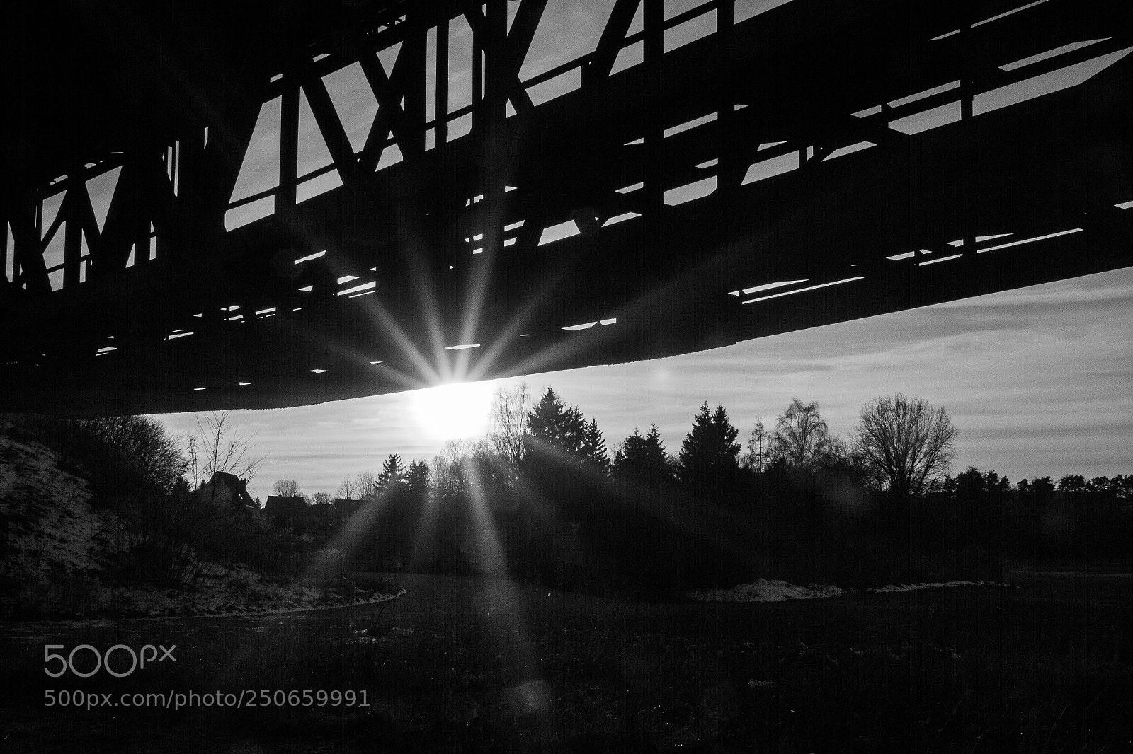 Canon EOS 7D sample photo. Wintersunset fürth photography
