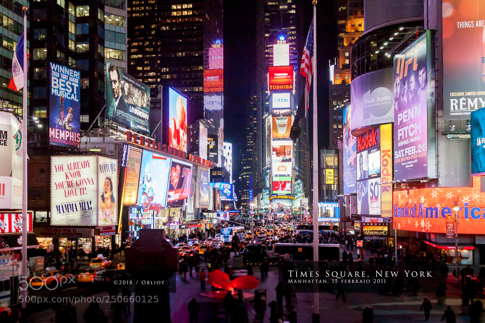 Canon EOS 50D sample photo. Times square, new york photography