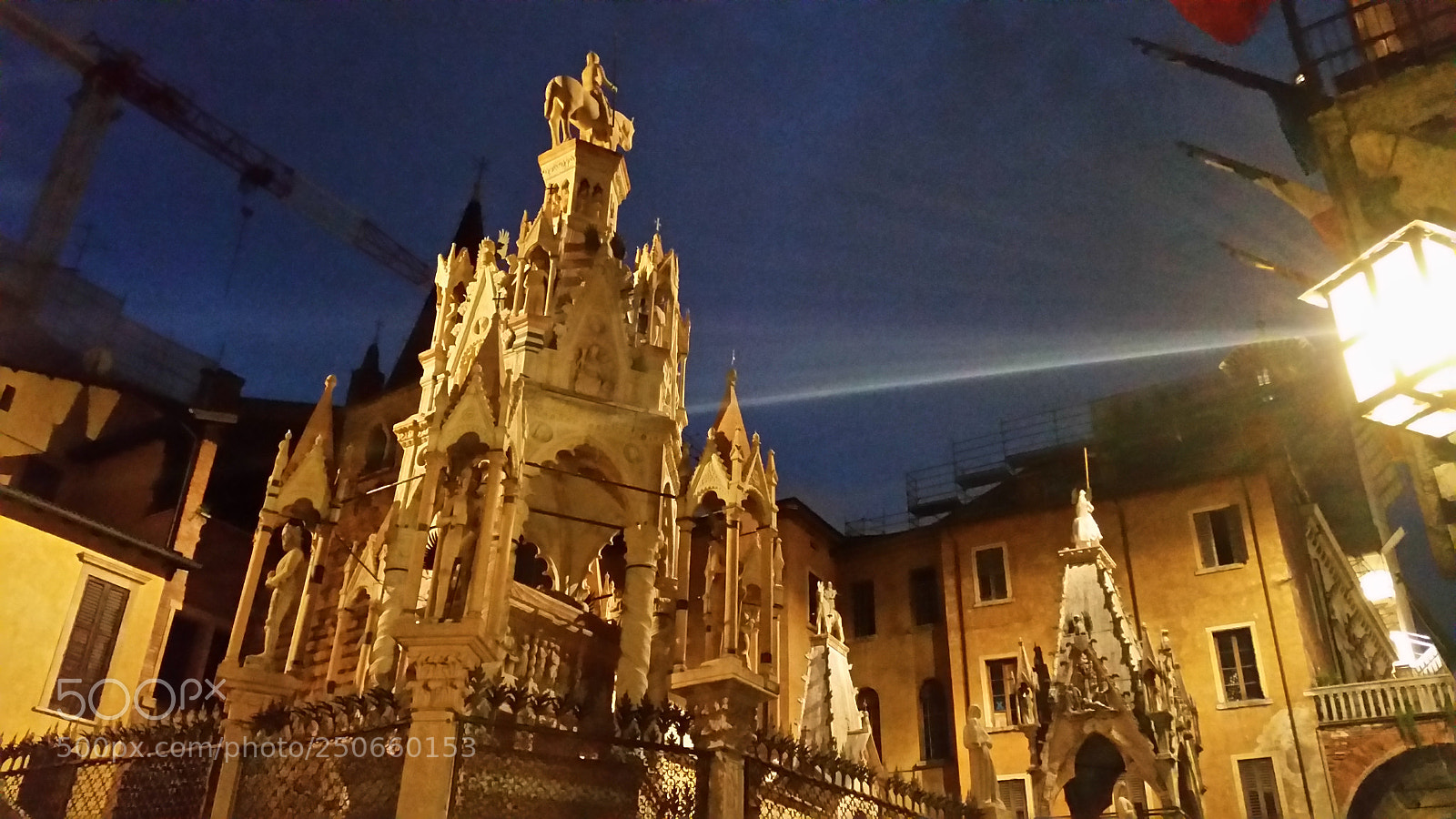 Samsung Galaxy S5 sample photo. Monument funerar arca scaligeri photography