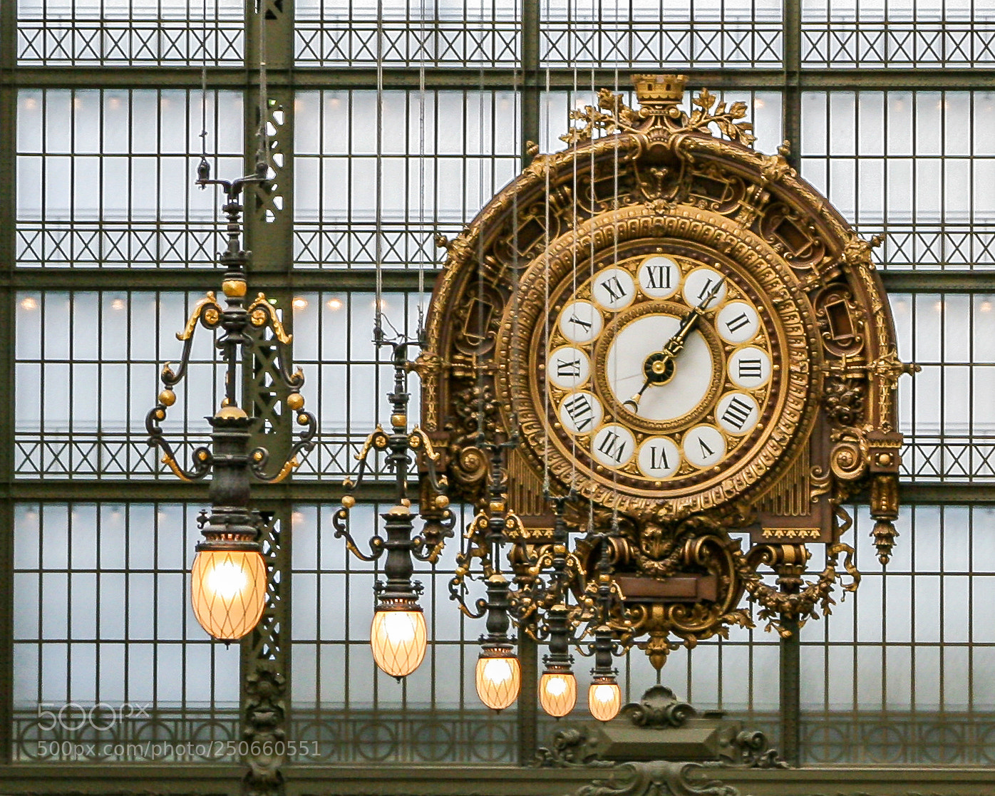 Canon EOS 20D sample photo. L'horloge d'orsay photography